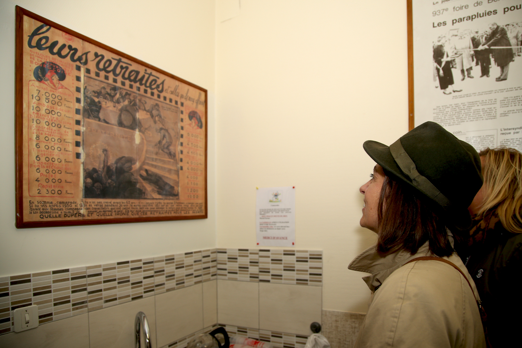 <p>Une affiche très ancienne.</p>© Photo <acronym title="Patrice Morel">P.M.</acronym> - 20241020-0481.